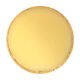 Yellow Round Metal and Resin Cabinet Knobs